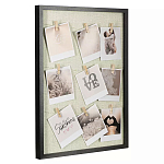 Рамка для фото с подсветкой c деревянными прищепками в комплекте Photo Backlight варинант исполнения - 1 | Loft Concept в Кирове