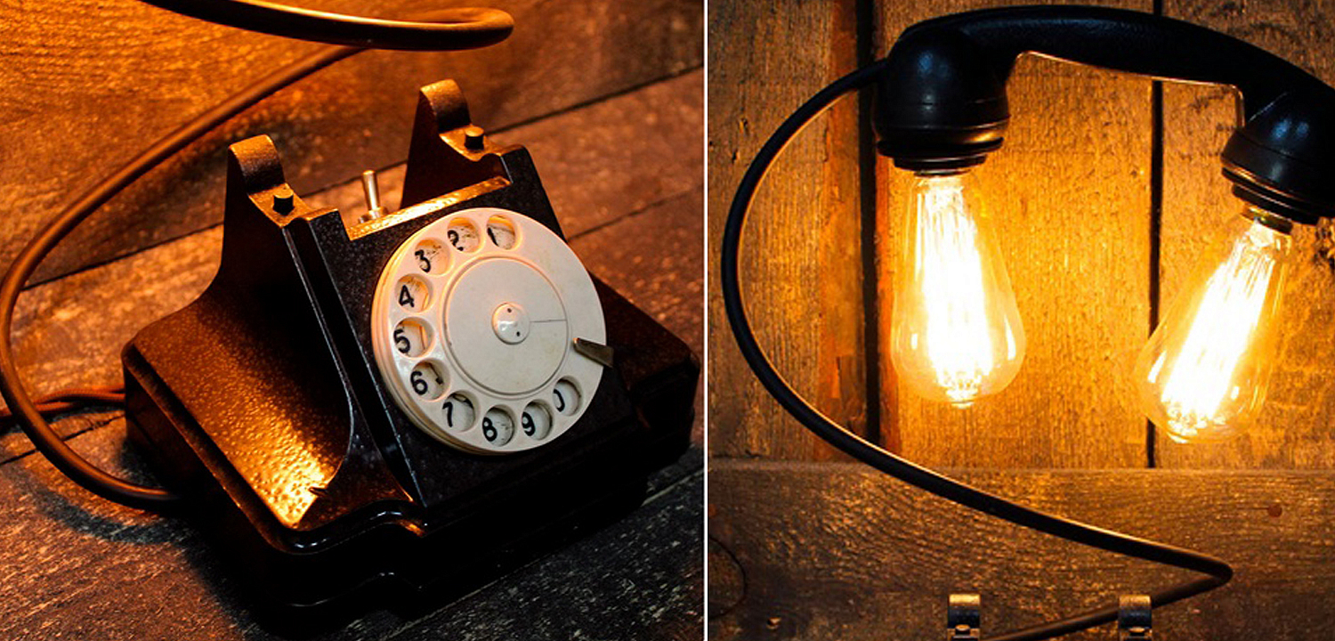 Настольная лампа Soviet Telephone II Настольная лампа Soviet Telephone II - Loft-Concept в Кирове