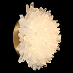 Бра из натурального горного хрусталя Harmonious Crystal Circles варинант исполнения - 1 | Loft Concept в Кирове