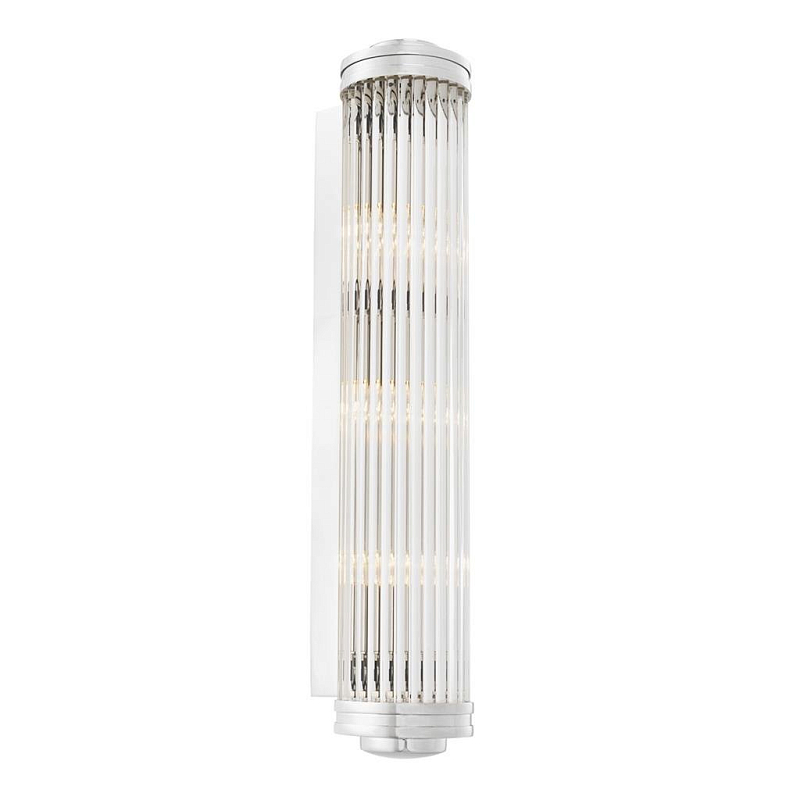 Бра Wall Lamp Gascogne XL Nickel Никель Прозрачное Стекло Бра Wall Lamp Gascogne XL Nickel Никель Прозрачное Стекло в Кирове | Loft Concept