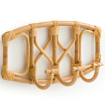 Настенная вешалка из ротанга Willa Wall Hanger S варинант исполнения - 1 | Loft Concept в Кирове