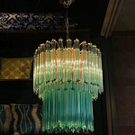 Дизайнерская люстра Blue Lagoon glass бирюзовое стекло  варинант исполнения - 4 | Loft Concept в Кирове