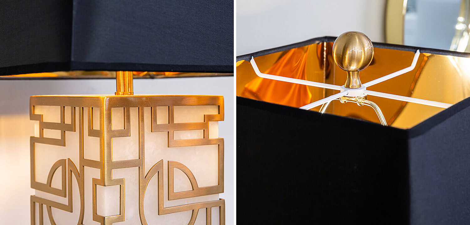 Настольная лампа с абажуром Aniqa Table Lamp Настольная лампа с абажуром Aniqa Table Lamp - Loft-Concept в Кирове