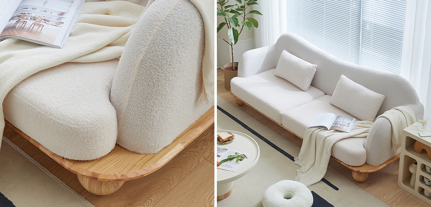Диван Gould Wooden Forms Sofa Диван Gould Wooden Forms Sofa - Loft-Concept в Кирове
