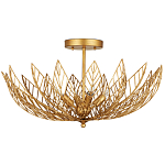 Потолочный светильник Золотые листья  Golden Petals варинант исполнения - 3 | Loft Concept в Кирове
