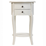 Белая тумба на фигурных ножках Shelby варинант исполнения - 1 | Loft Concept в Кирове