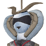 Кукла из джинсовой одежды и армейских палаток Rusalka Jeans&Tents варинант исполнения - 4 | Loft Concept в Кирове