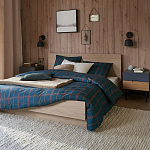 Черное матовое бра с декором под кожу Chestery варинант исполнения - 4 | Loft Concept в Кирове