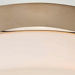 Потолочный светильник для ванных комнат с цилиндрическим плафоном из опалового стекла Elstead Lighting варинант исполнения - 10 | Loft Concept в Кирове