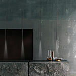 Подвсеной светильник светодиодный металлический цилиндрической формы Высота 80см Trumpet tube варинант исполнения - 10 | Loft Concept в Кирове