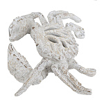 Статуэтка краб с детализированной текстурой в белом цвете Marine Accessories варинант исполнения - 2 | Loft Concept в Кирове