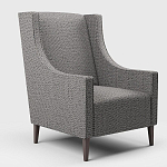 Мебельная ткань Шенилл серый цвет 142 см T4-46 варинант исполнения - 4 | Loft Concept в Кирове