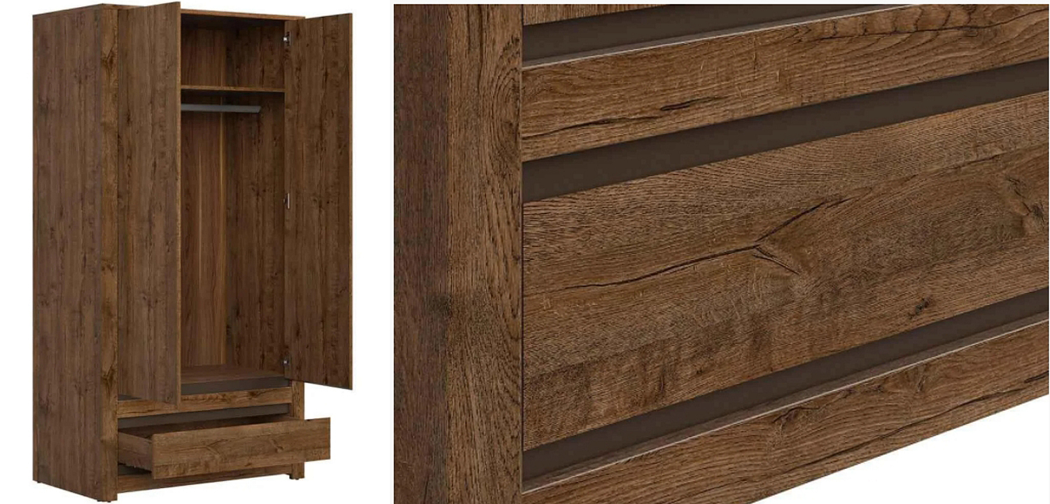 Шкаф Helga Wardrobe две двери Шкаф Helga Wardrobe две двери - Loft-Concept в Кирове