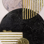 Панно декоративное с объемным эффектом Asymmetry варинант исполнения - 4 | Loft Concept в Кирове