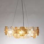 Люстра с рельефным стеклом Chandelier Ingrid варинант исполнения - 6 | Loft Concept в Кирове