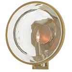 Бра круглое с прозрачным рельефным плафоном Crystal Prism варинант исполнения - 2 | Loft Concept в Кирове