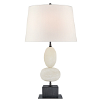 Настольная лампа на фигурном мраморном основании Conundrum варинант исполнения - 1 | Loft Concept в Кирове