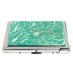 Портсигар с газовой зажигалкой из натурального камня Амазонит Stone Cigarettes Cases варинант исполнения - 5 | Loft Concept в Кирове