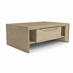 Стол журнальный с ящиками и открытыми полками Flowchart варинант исполнения - 2 | Loft Concept в Кирове