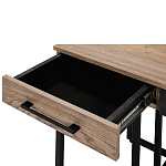 Стол рабочий в стиле лофт с ящиками и системой хранения Urban Style Space варинант исполнения - 5 | Loft Concept в Кирове