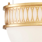 Подвесной светильник с фактурным золотым каркасом Exceptional Classic Design варинант исполнения - 2 | Loft Concept в Кирове