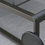 Шезлонг на металлическом каркасе с регулируемой спинкой GUELL Sunbed варинант исполнения - 6 | Loft Concept в Кирове