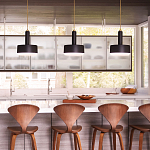 Подвесной светильник цилиндрический с белым плафоном Hinkley варинант исполнения - 11 | Loft Concept в Кирове