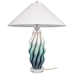 Настольная лампа с абажуром Green Wave варинант исполнения - 3 | Loft Concept в Кирове