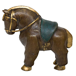 Статуэтка из бронзы в виде лошади Animals Bronze варинант исполнения - 2 | Loft Concept в Кирове
