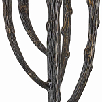 Торшер с цилиндрическим абажуром на каркасе в виде корня растения Curling Light варинант исполнения - 1 | Loft Concept в Кирове