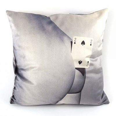 Подушка Seletti Cushion Two of spades