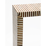 Консоль Дизайнерская Stripes Console Beige варинант исполнения - 3 | Loft Concept в Кирове