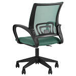 Офисное кресло с основанием из черного пластика Desk chairs Green варинант исполнения - 5 | Loft Concept в Кирове