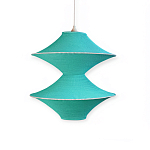 Подвесной вязаный бирюзовый светильник «Звезда Востока 02» варинант исполнения - 2 | Loft Concept в Кирове