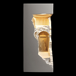 Встраиваемый в стену гипсовый светильник под покраску в античном стиле Antiquity Athena варинант исполнения - 7 | Loft Concept в Кирове