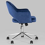Кресло для компьютерного стола Veloury Blue варинант исполнения - 3 | Loft Concept в Кирове