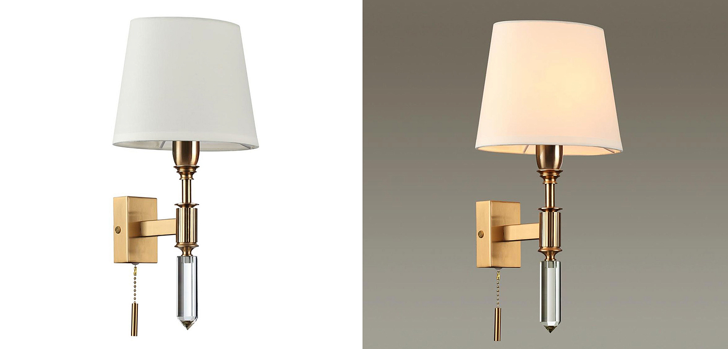 Бра Ramona White Wall Lamp Бра Ramona White Wall Lamp - Loft-Concept в Кирове