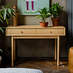 Деревянная консоль с 2-мя ящиками Marleen Wooden Console варинант исполнения - 2 | Loft Concept в Кирове