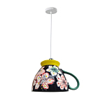 Подвесные светильники в виде чаши с цветочным орнаментом Flower Reversal варинант исполнения - 3 | Loft Concept в Кирове