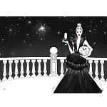 Megan Hess. Te Lttle Blk Dess варинант исполнения - 3 | Loft Concept в Кирове