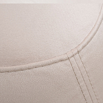 Кресло без подлокотников бежевое с принтом Macrocosm варинант исполнения - 4 | Loft Concept в Кирове