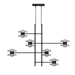 Каркасная люстра Balance варинант исполнения - 2 | Loft Concept в Кирове