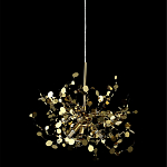 Подвесной светильник с металлическими круглыми элементами Terzani Argent варинант исполнения - 7 | Loft Concept в Кирове