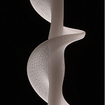 Люстра с белым скрученным плафоном Golden Swirl варинант исполнения - 6 | Loft Concept в Кирове