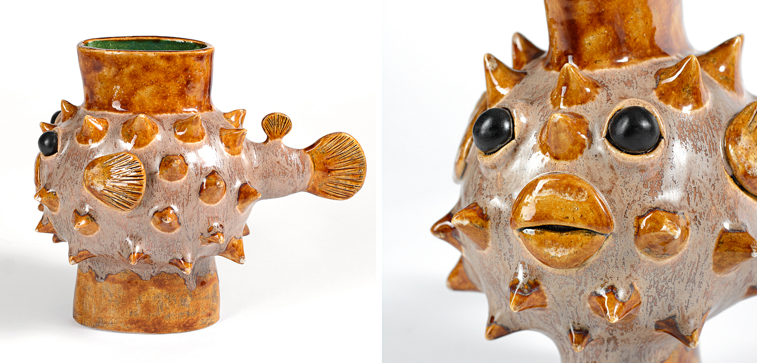 Ваза Puffer Fish Vase Ваза Puffer Fish Vase - Loft-Concept в Кирове