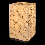 Торшер прямоугольный из натурального камня Calcite Geometry варинант исполнения - 7 | Loft Concept в Кирове