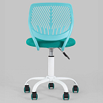 Яркий компьютерный стул Tropica Turquoise варинант исполнения - 4 | Loft Concept в Кирове