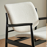 Кресло с каркасом и ножками из древесины и мягкими сиденьем и спинкой Venice варинант исполнения - 8 | Loft Concept в Кирове