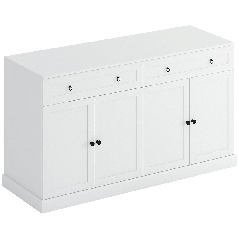 Широкая тумба Percent Cabinet Белый Серый Широкая тумба Percent Cabinet Белый Серый в Кирове | Loft Concept