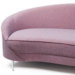 Диван Paulet Sofa Сиреневое Букле варинант исполнения - 4 | Loft Concept в Кирове